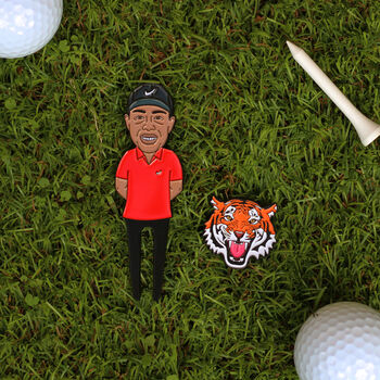 Tiger Woods Golf Divot Tool And Ball Marker, 8 of 9