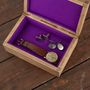 Personalised Wooden Cufflink And Watch Box, thumbnail 4 of 9