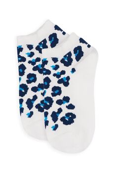Leopard White And Pink Women's Trainer Socks Bundle, 6 of 7