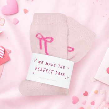 Valentine’s Day Perfect Pair Socks Cute Small Accessory Gift For Her, 5 of 6