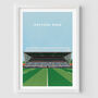 Rugby Stadium Minimalist Art Print Gift Request Any Stadium, thumbnail 4 of 11