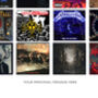 Heavy Metal Music Personalised Gift Greatest Metal Albums Of All Time, thumbnail 2 of 9