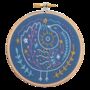 Celestial Bird Mini Embroidery Kit, thumbnail 3 of 4