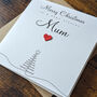 Personalised Handmade Christmas Card For A Special Mum, thumbnail 1 of 4