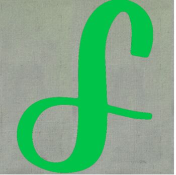 Hand Painted Alphabet Initial Linen Table Napkins, 12 of 12