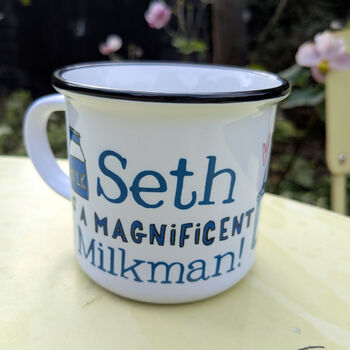Personalised Thank You Milkman Mug, 3 of 8