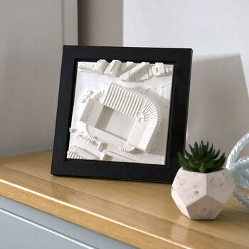 Newcastle United St James Park Stadium Perfect Gift For Football Fans 3D Wall Art, 2 of 5