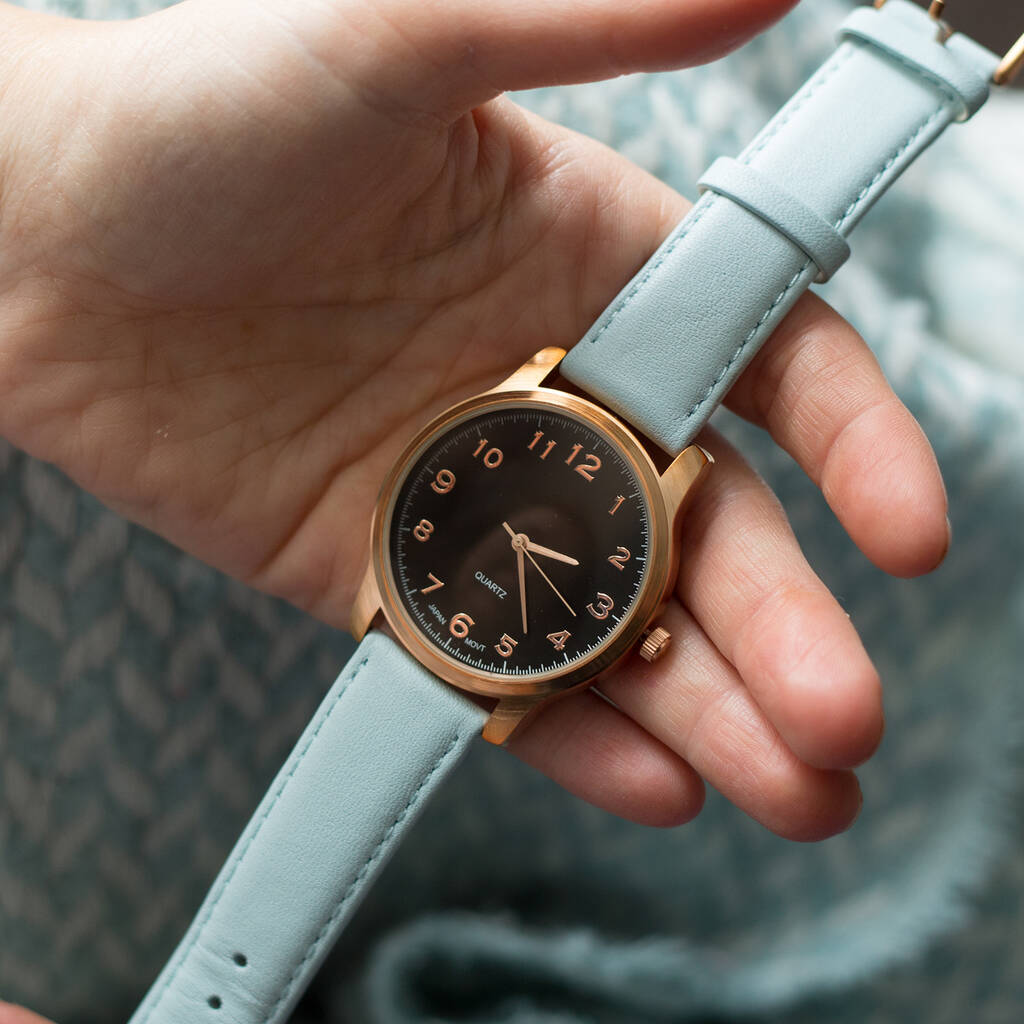 personalised engraved ladies wrist watch by ellie ellie