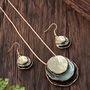 Boho Jewellery Gift Set Layered Earrings And Necklace, thumbnail 10 of 11