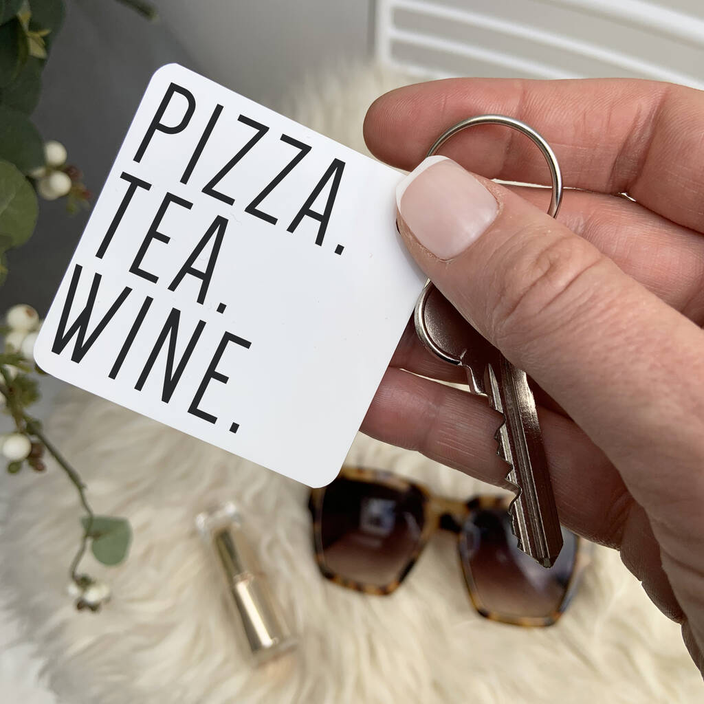 Image of Personalised 'Favourite Things' Keyrin