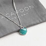 Amazonite Heart Gemstone Necklace, thumbnail 1 of 5