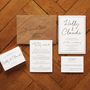 East Coast Wedding Invitation And Save The Date, thumbnail 1 of 10