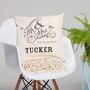 Personalised Mr And Mrs Cushion, thumbnail 1 of 3