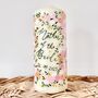 Personalised Hand Painted Bridesmaid Candle, thumbnail 2 of 4