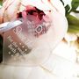 Perspex Save The Date Heart Tags, thumbnail 3 of 5