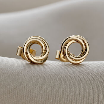 Russian Ring Stud Earrings, 7 of 12