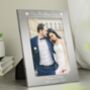 Personalised Our Wedding Day Photo Frame, thumbnail 3 of 4