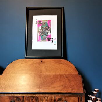 'King Of Clubs' Neon Limited Edition Print, 12 of 12