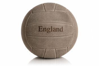Personalised Engraved Premium Suede Football Ball, 9 of 11