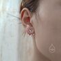 Moon And Star Ear Jacket In Sterling Silver, thumbnail 1 of 9