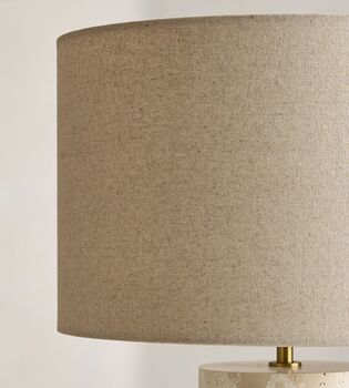 Stone Table Lamp, Cream, 4 of 5