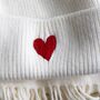 Personalised Cashmere Hat, Scarf And Gloves Gift Set, thumbnail 5 of 6