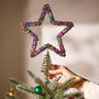 Jingle Bells Star Christmas Tree Topper, thumbnail 1 of 7