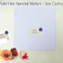 Butterfly Birthday Tree Card, Lilac Background, thumbnail 6 of 12