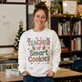 Teacher Of Smart Cookies Christmas Jumper, thumbnail 5 of 6