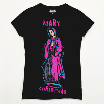 Mary Christmas Women's Christmas T Shirt, 6 of 6