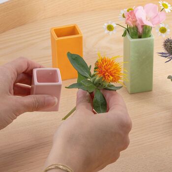 Mini Vases In High Quality Porcelain Set Of Five, 7 of 8
