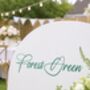Personalised Birthday Mirror Welcome Sign Vinyl Decal, thumbnail 7 of 13