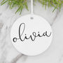 Personalised Ceramic Christmas Decoration, thumbnail 1 of 7