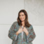Serendipty Kimono Short Lt Blue Baroque, thumbnail 1 of 2