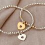 Sterling Silver Love Heart Bracelet, thumbnail 3 of 5