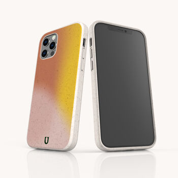 Brown Aura Gradient Eco Phone Case, 5 of 5