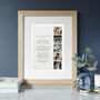 Personalised Holiday Photo Collage Print, thumbnail 7 of 9