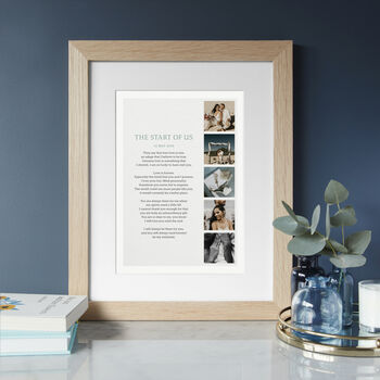 Personalised Holiday Photo Collage Print, 7 of 9
