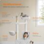 Modern Cat Tree With Litter Box Enclosure And Condo, thumbnail 4 of 12