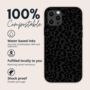 Black Leopard Biodegradable Phone Case, thumbnail 2 of 7