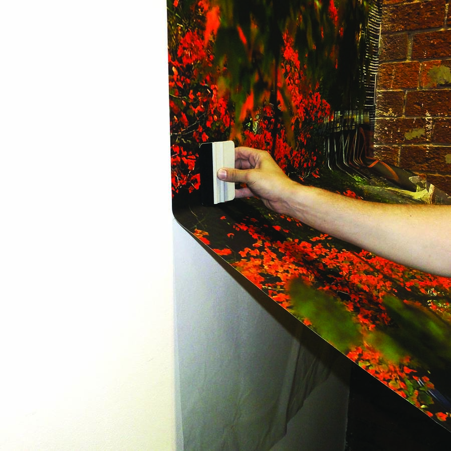 white brick self adhesive wallpaper by the binary box