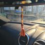 Crystal Rearview Mirror Car Accessory Charm, thumbnail 5 of 9