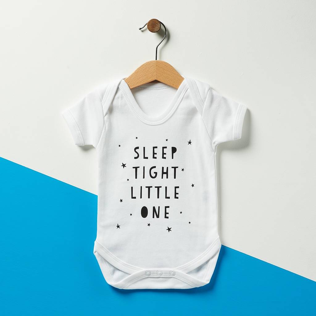 sleep tight little one baby grow by owl & otter