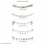 Personalised Wedding Welly Boot Family Print, thumbnail 3 of 7
