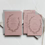 Rose Gold Wreath Invitation Suite, thumbnail 5 of 5