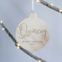 Personalised My First Christmas 2021 Bauble, thumbnail 3 of 4