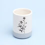 G Decor Ceramic Flower Bathroom Set, thumbnail 5 of 6