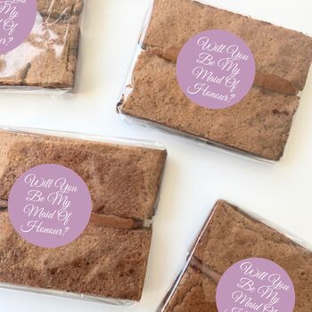 Chocolate Brownie Birthday Gift, 5 of 7