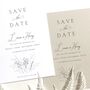 The Botanist Save The Date Cards, thumbnail 2 of 10