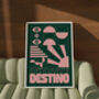 Destino Ibiza Club Print | Poster | Wall Art | Geometric | Dj | Clubbing | Patterned | Bauhaus | Print | House Music, thumbnail 8 of 8